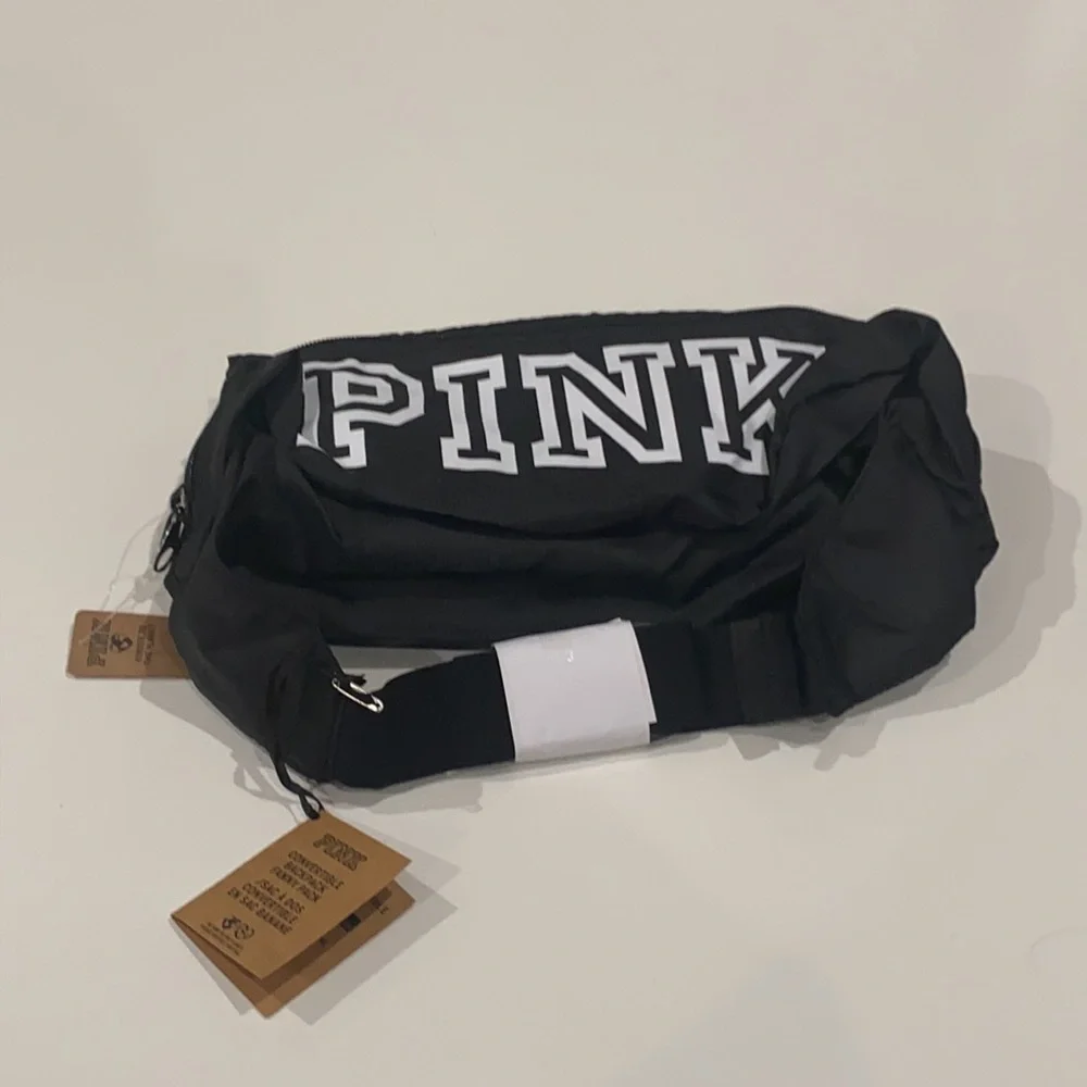 PINK VICTORIA’S SECRET CONVERTIBLE BACKPACK FANNY PACK